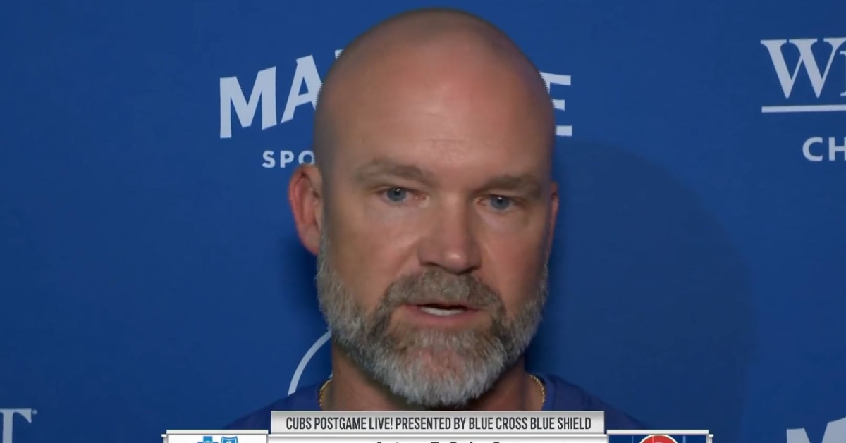 David Ross reacts to heartbreaking loss: 