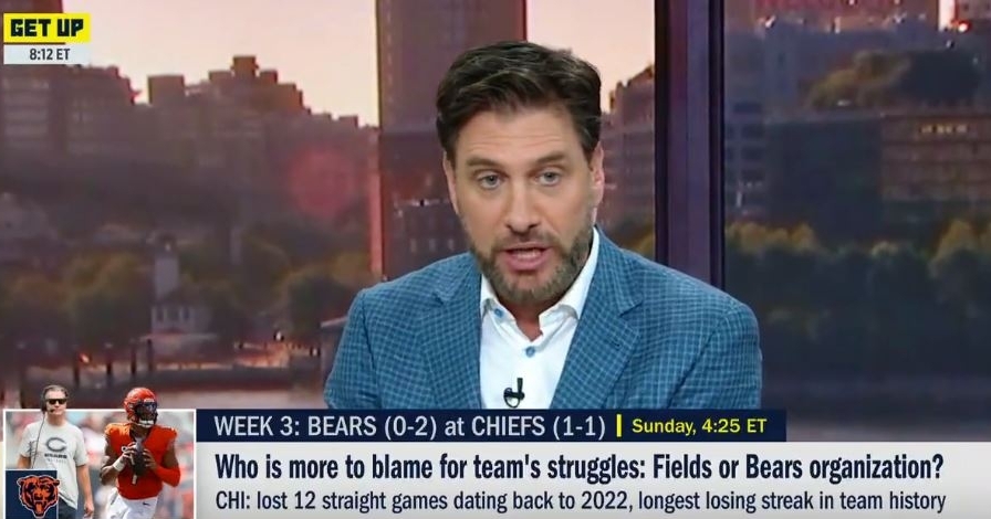 ESPN's Mike Greenberg Blasts Bears for 'Ruining' QB Justin Fields