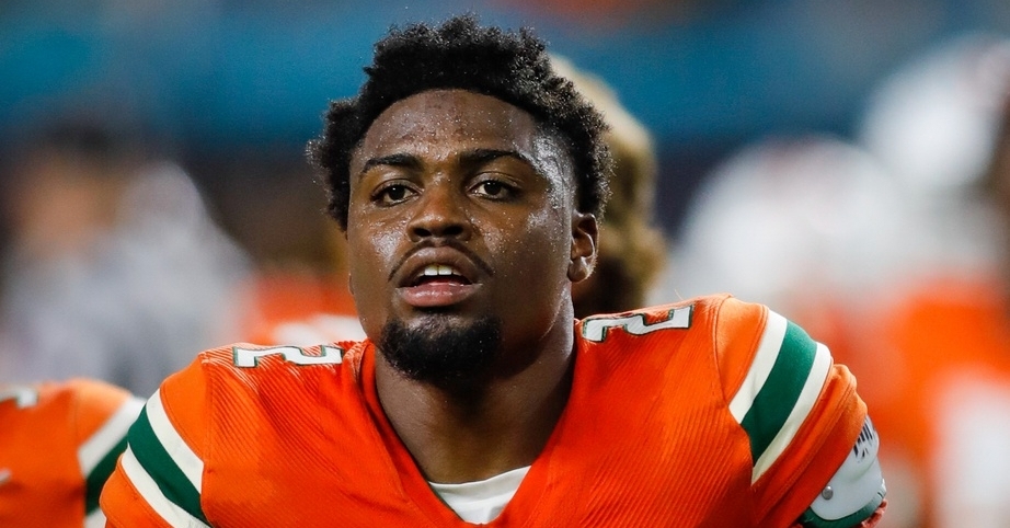 Bears pick Miami CB Tyrique Stevenson in 2nd round of NFL Draft at No. 56  overall - Chicago Sun-Times