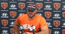Whitehair reacts to position change, Darnell Wright