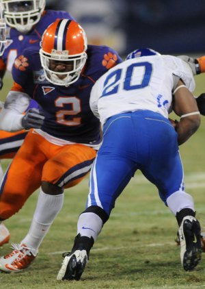 McDaniel finished the season with eight interceptions which tied a Clemson single-season record.