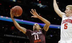 Virginia Tech knocks Tigers out of ACC Tournament