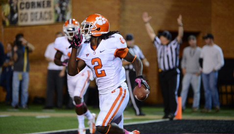 Watkins finished with 202 receiving yards