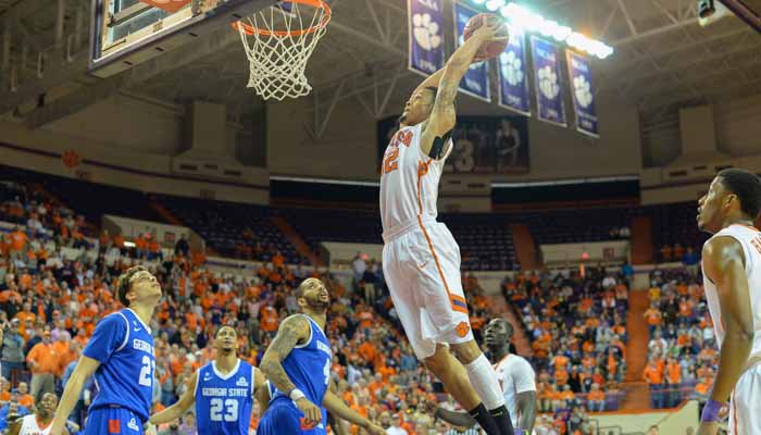 McDaniels scored 30 points and grabbed 14 rebounds - both tied career highs.