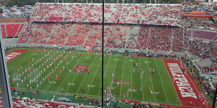 Live from Carter_Finley Stadium in Raleigh