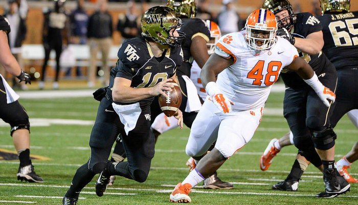 Reader has started four games in his Clemson career