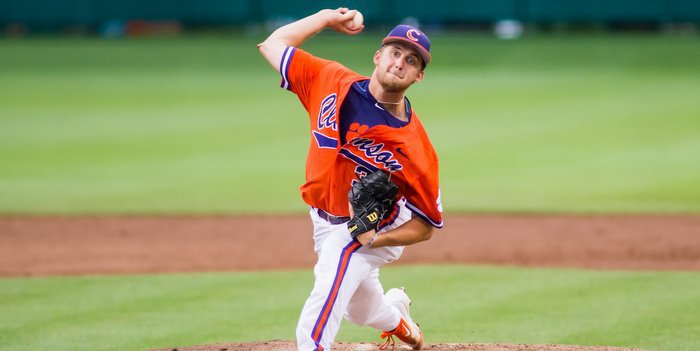 Schmidt allowed eight runs in a little over two innings of work (Photo by David Grooms)