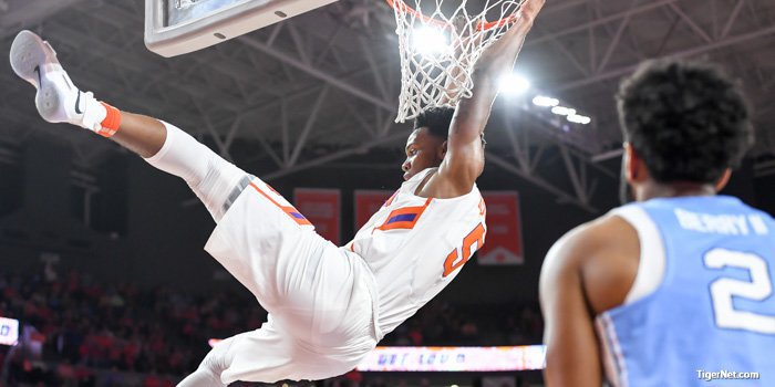 Blossomgame scores two of his points in the first half