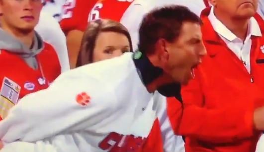 WATCH: Dabo Swinney angry at the ACC referees | TigerNet