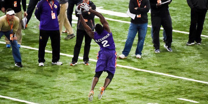 Alexander showed he can catch Thursday