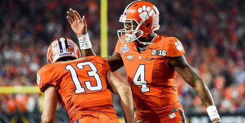 Clemson players react to Texans drafting Deshaun Watson