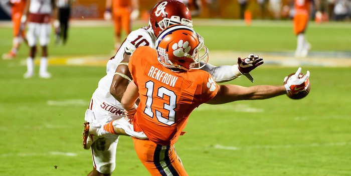 Hunter Renfrow could be back for FSU on Oct. 29th