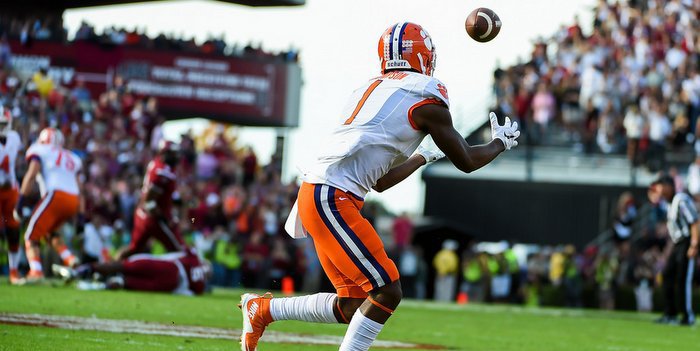This catch against South Carolina was big for the Tigers