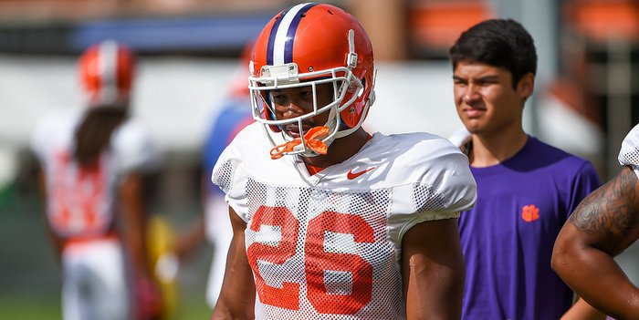 Choice had two 65-yard runs in Saturday's scrimmage