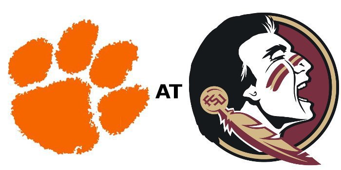 Clemson and FSU kick off at 8:22 pm Saturday