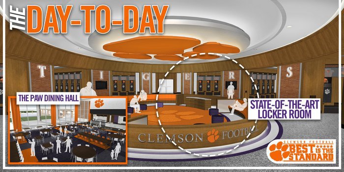 Clemson S New Football Operations Facility In One Word Wow