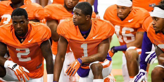 Trayvon Mullen (1) has been a standout so far