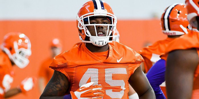 Clemson's Register making strides with a new perspective