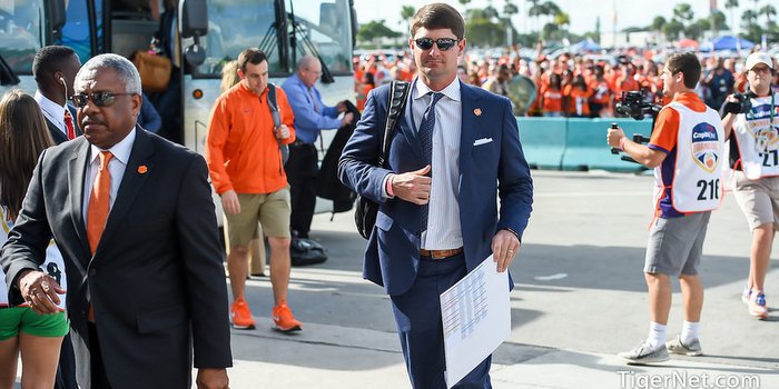 Jeff Scott said visiting with Grant Teaff was a treat
