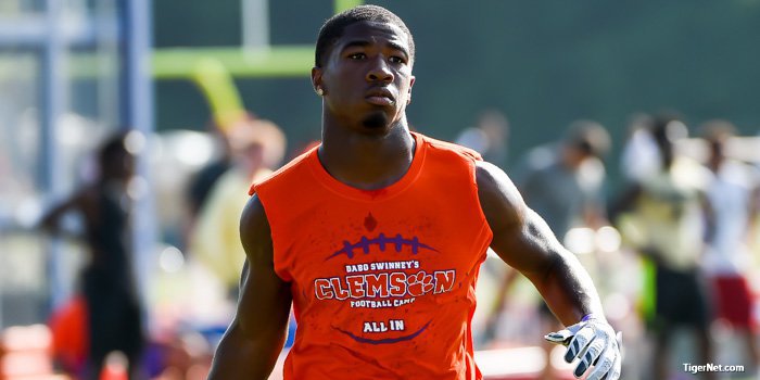 Clemson in top four for 4-star 2017 DB