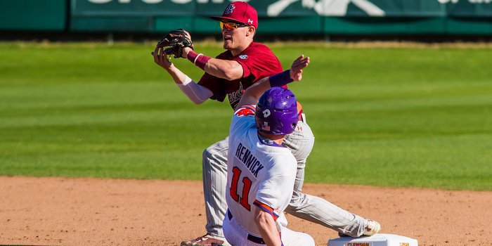 Clemson takes on South Carolina in a three-game series this weekend
