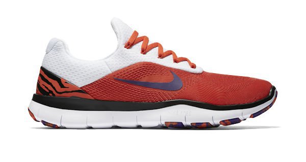 clemson nike free tr8