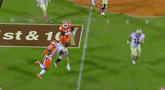 WATCH: Van Smith's crucial interception vs. FSU