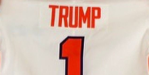 Photo: Donald Trump's Clemson jersey 