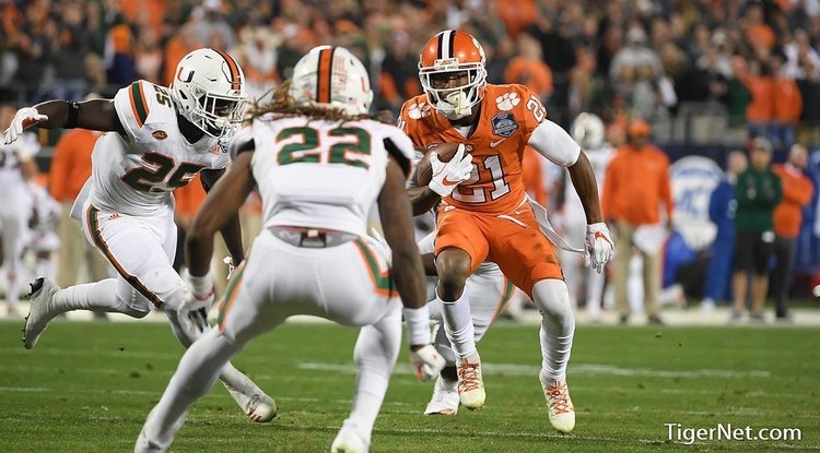 Ray Ray McCloud notched a couple solo tackles in addition to over 100 all-purpose yards against Miami.