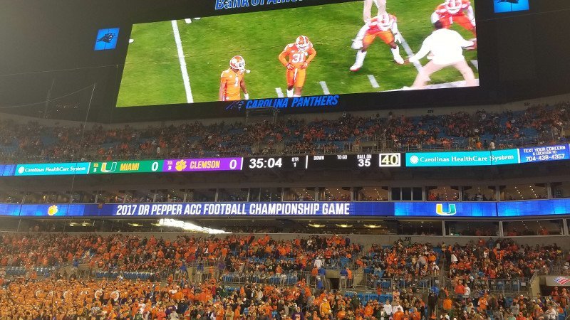 Live from Charlotte, NC - Clemson vs. Miami