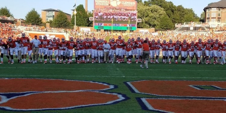 Clemson pared down the rotation under the lights versus Auburn.