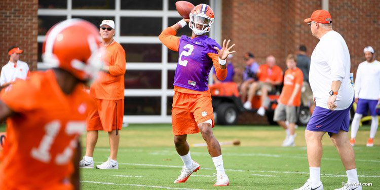 Jobs are up for grabs as Tigers scrimmage in Death Valley