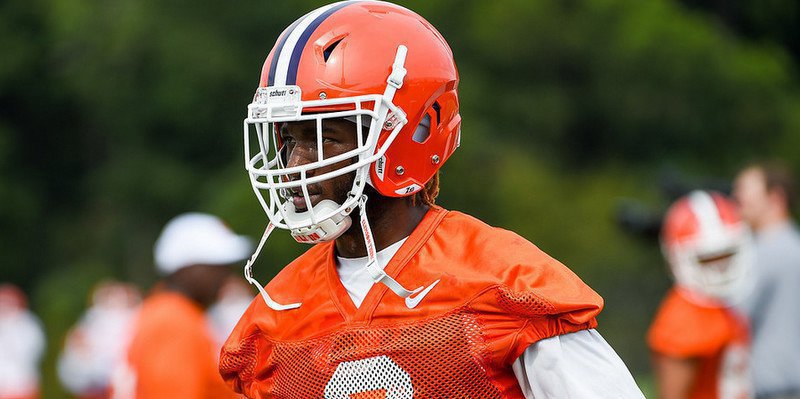 Cain works out during Thursdays practice