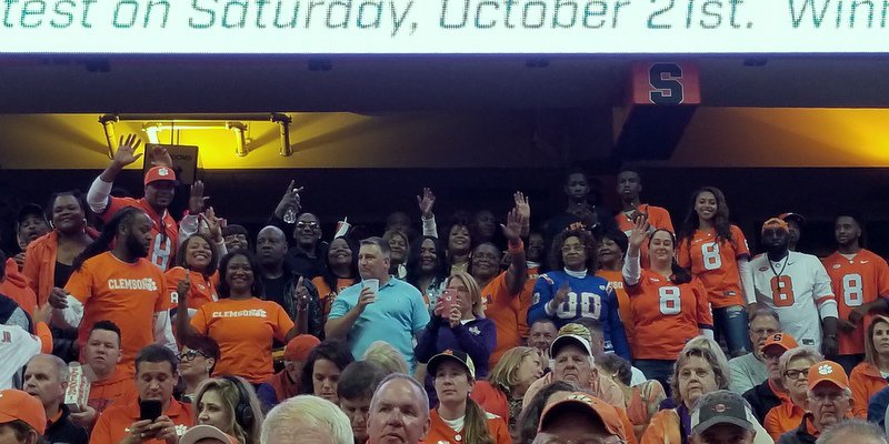 A.J. Terrell's family was out in force