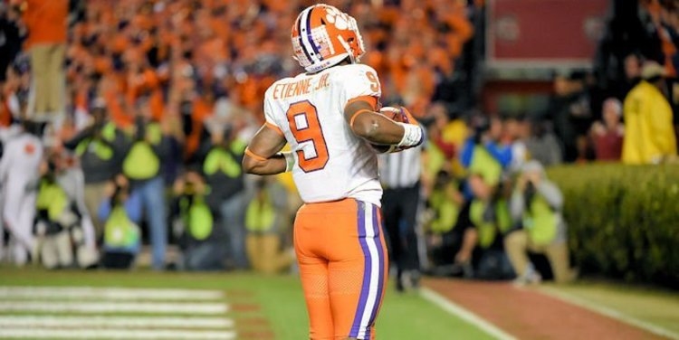 Etienne has that elite burst at the RB position
