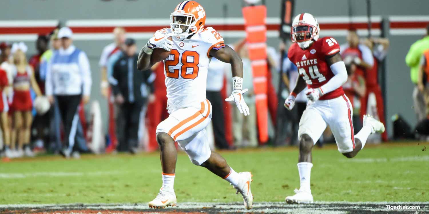 TV channel set for Clemson-NC State