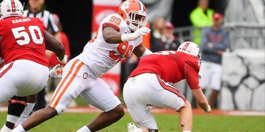 Clemson looks to put more pressure on NC State's Finley this season.