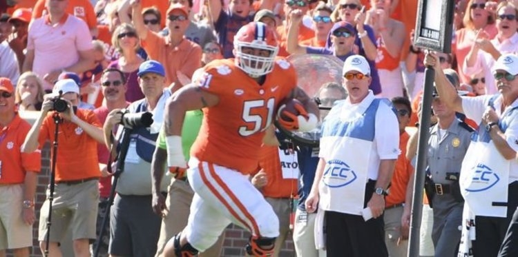 Former Clemson OL promoted to Panthers' active roster