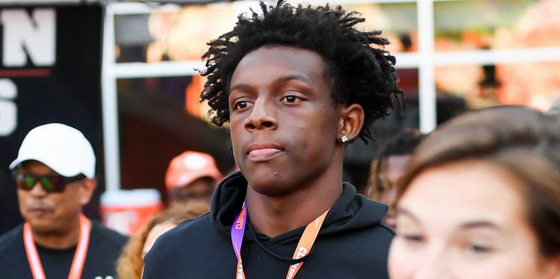 Horn is shown here before Clemson's win over Auburn