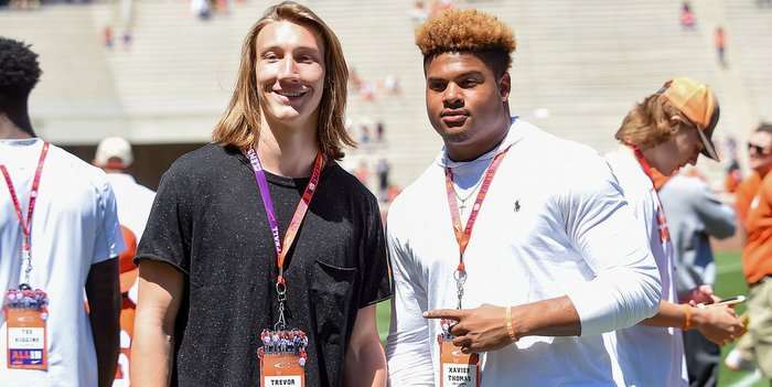 Lawrence and Thomas are elite prospects for Clemson