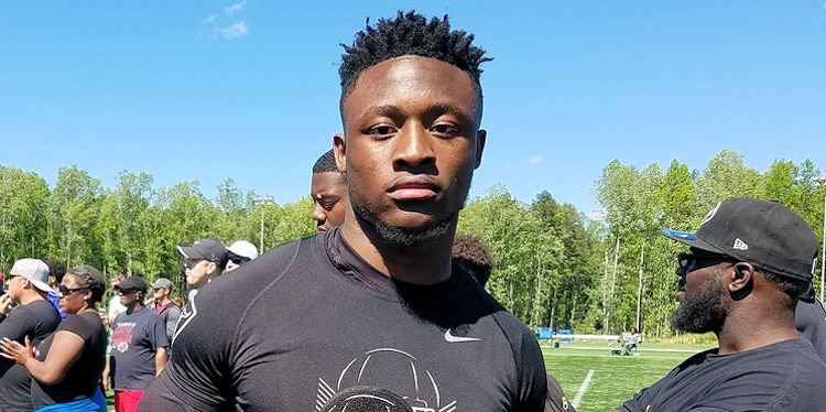 Pappoe at the Opening Camp in Charlotte, NC
