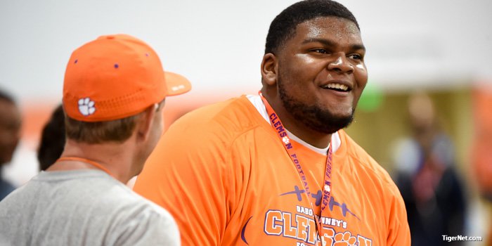 5-star cancels his official visit to Clemson