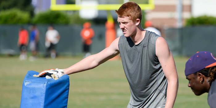 Venables weighed in at 175 pounds at Swinney's camp two years ago