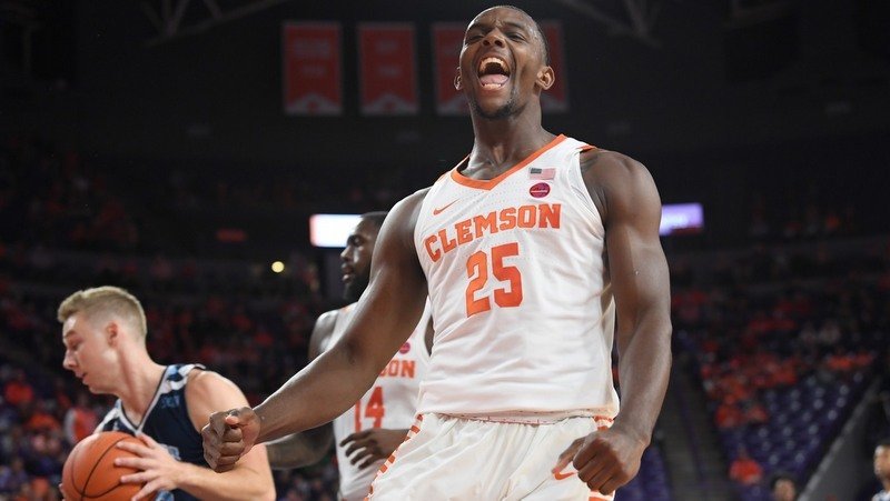 Clemson rolls to 2-0 start over NC Central
