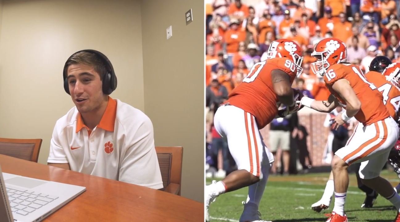 WATCH: Tigers reacting to Clemson's 77-16 win over Louisville