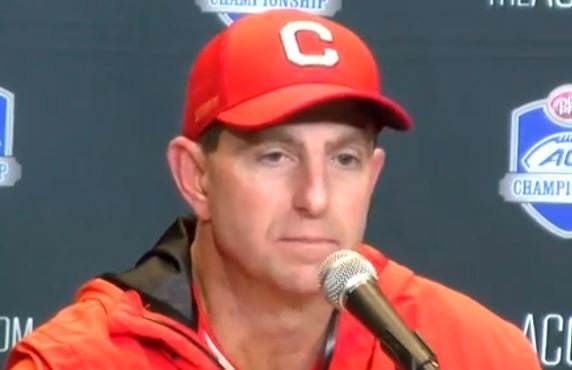 WATCH: Swinney postgame press conference after winning ACC title