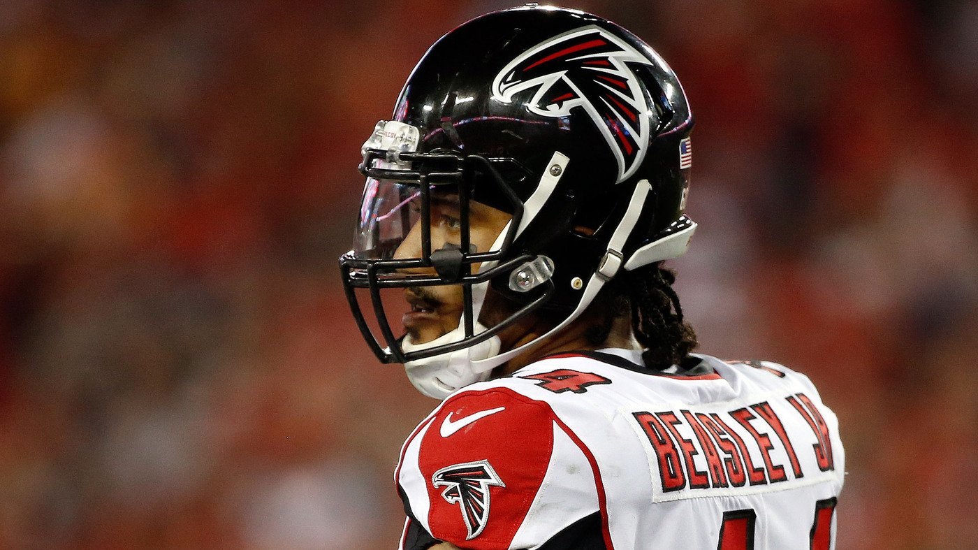 Vic Beasley was a no-show at Titans camp (Kim Klement - USA Today Sports)