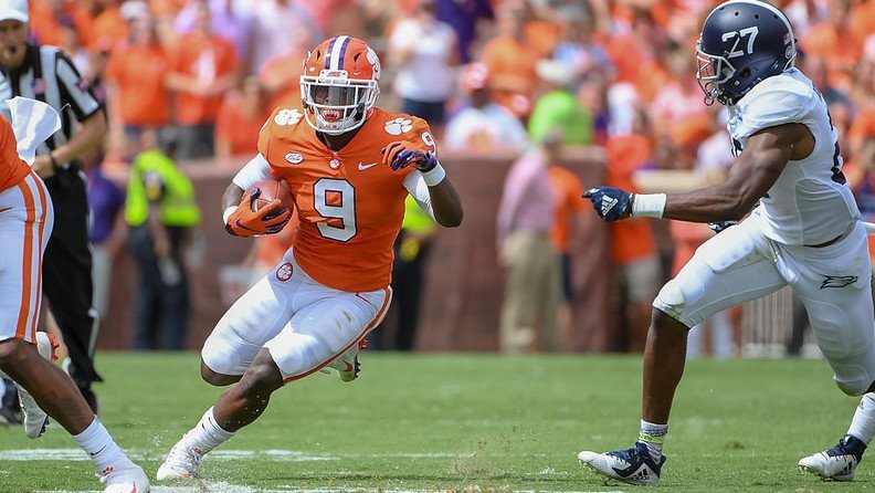 Etienne was a standout performer in a big-yardage effort overall.