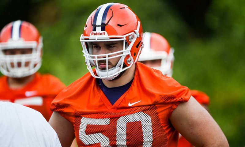 Offensive line starter for Tigers out for FSU game