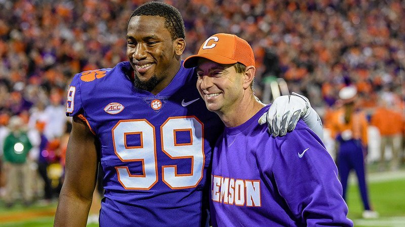 Clemson Football Announces Team Award Winners Tigernet